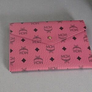 MCM Pink Envelope Clutch - NIB